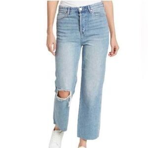 NWT Size 24 BLANKNYC Jeans Ribcage Straight Leg Women’s Jeans